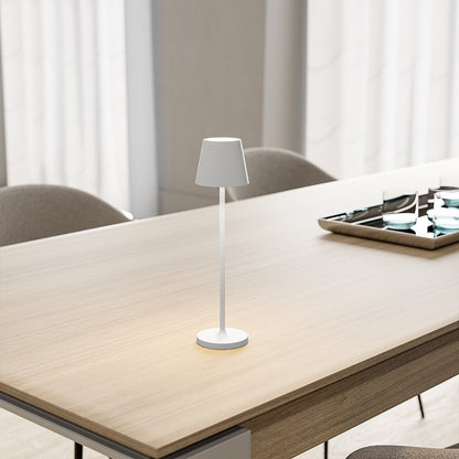 Rechargeable LED Table Lamp with Touch Dimmer | Modern Bedside and Dining Light