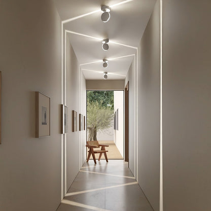 Rotating LED Wall Light Sconce | Modern Adjustable Indoor Bedroom Lamp