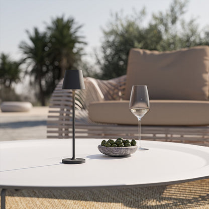 Rechargeable LED Table Lamp with Touch Dimmer | Modern Bedside and Dining Light