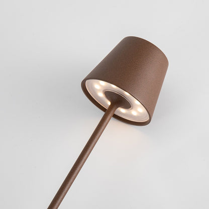 Rechargeable LED Table Lamp with Touch Dimmer | Modern Bedside and Dining Light