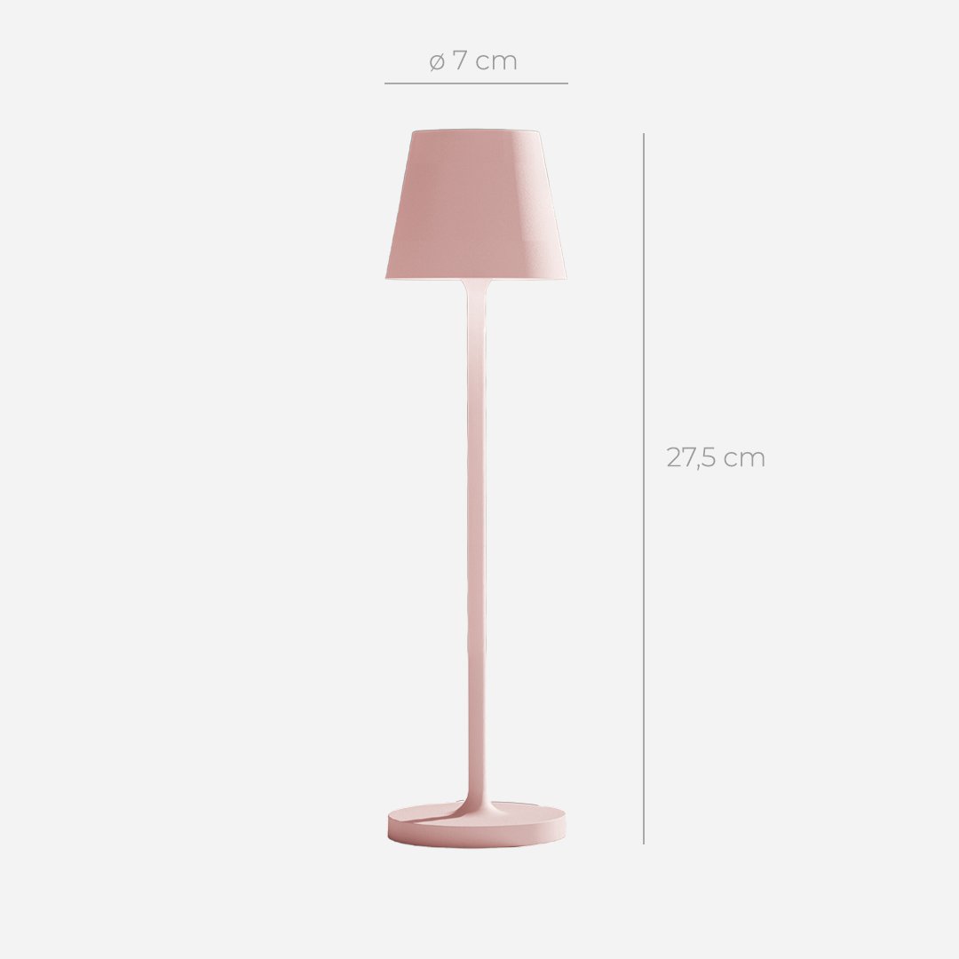 Rechargeable LED Table Lamp with Touch Dimmer | Modern Bedside and Dining Light