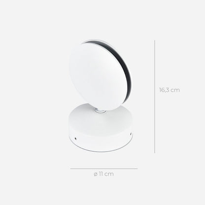 Rotating LED Wall Light Sconce | Modern Adjustable Indoor Bedroom Lamp