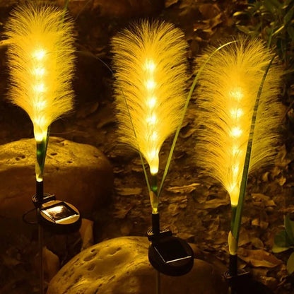 Outdoor rattan lamp