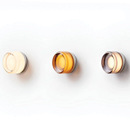 Round LED Wall Light Sconce | Modern Indoor Bedroom Living Room Wall Lamp