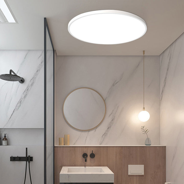 Minimalist Round LED Ceiling Light | Modern Bedroom Living Room Ceiling Lamp