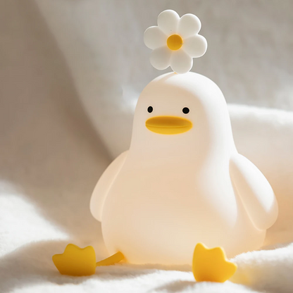 Rechargeable Duck LED Night Light for Kids | Cute Decorative Table Lamp