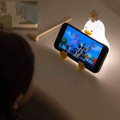 Rechargeable Duck LED Night Light for Kids | Cute Decorative Table Lamp