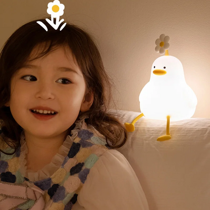 Rechargeable Duck LED Night Light for Kids | Cute Decorative Table Lamp