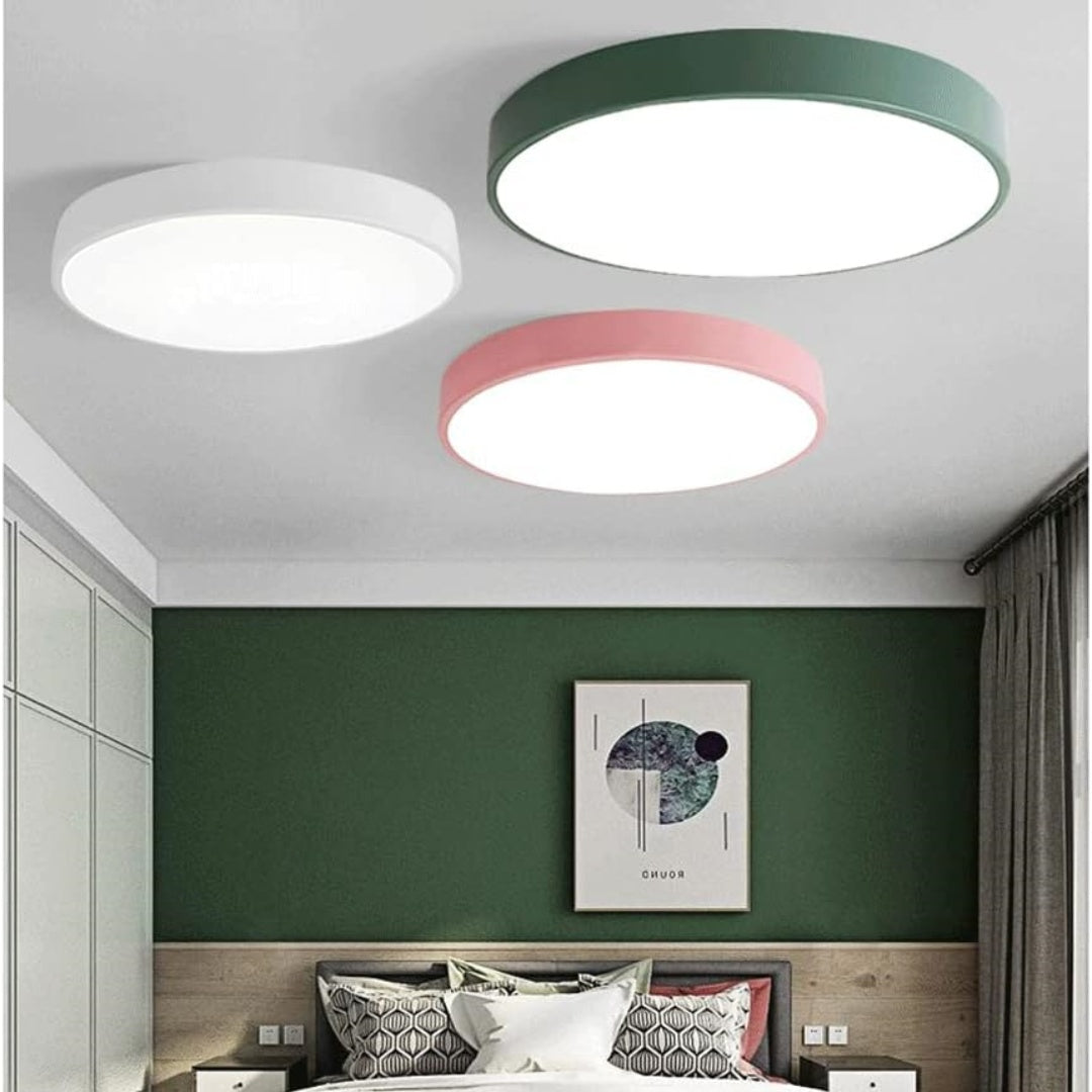 Recessed Round LED Ceiling Light | Modern Bedroom Living Room Ceiling Lamp