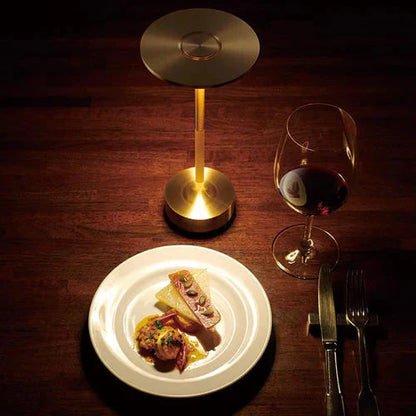 Rechargeable LED Table Lamp with Adjustable Brightness | Modern Bedside Light