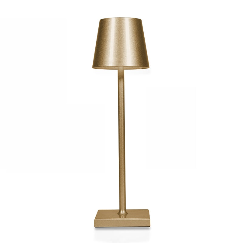 Rechargeable LED Table Lamp with Touch Control | Modern Bedside and Dining Light