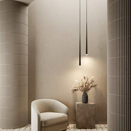 Modern LED Drop Pendant Light | Elegant Bedroom Living Room Dining Chandelier