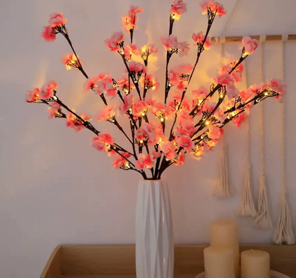 LED Olive Branch Decorative Table Lamp | Warm Fairy Lights for Home Décor