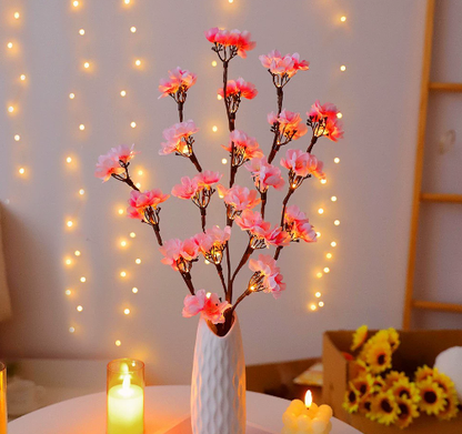 LED Olive Branch Decorative Table Lamp | Warm Fairy Lights for Home Décor