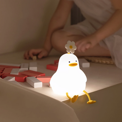 Rechargeable Duck LED Night Light for Kids | Cute Decorative Table Lamp