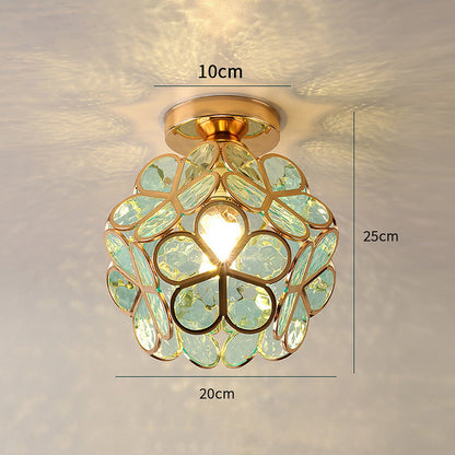 Floral Ceiling Light Fixture in Modern Style | Decorative LED Ceiling Lamp