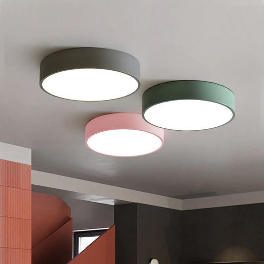 Recessed Round LED Ceiling Light | Modern Bedroom Living Room Ceiling Lamp