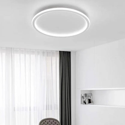 Ultra Slim Round LED Ceiling Light | Modern Minimalist Bedroom Living Room Lamp