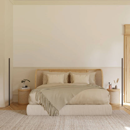 Modern Minimalist Floor Lamp in Slim Standing Light Style | Living Room Floor Lamp