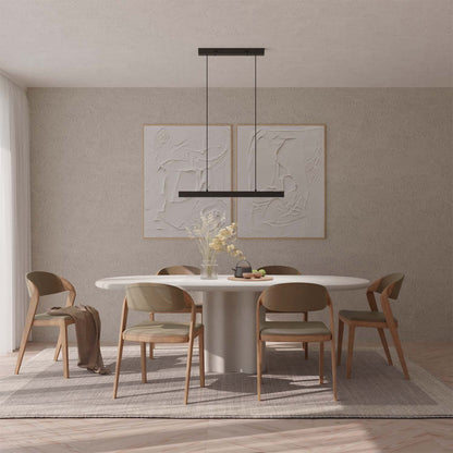 Minimalist Pendant Ceiling Light for Dining Room | Modern LED Hanging Lamp