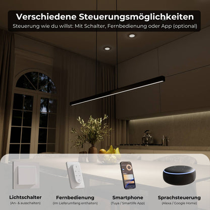Minimalist Pendant Ceiling Light for Dining Room | Modern LED Hanging Lamp