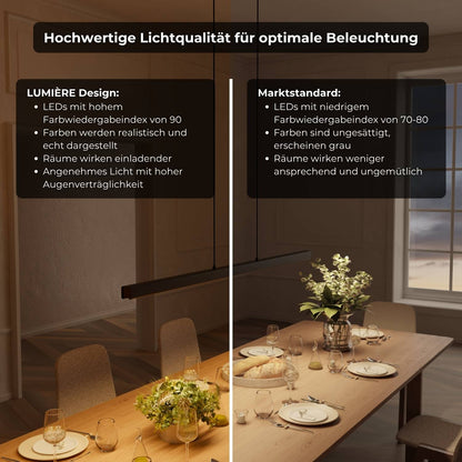 Minimalist Pendant Ceiling Light for Dining Room | Modern LED Hanging Lamp