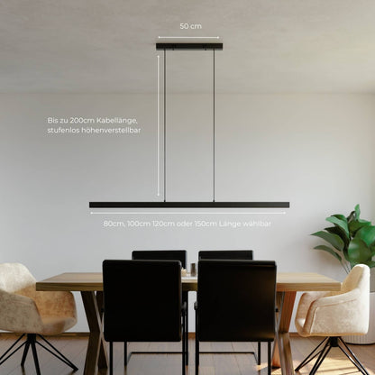 Minimalist Pendant Ceiling Light for Dining Room | Modern LED Hanging Lamp