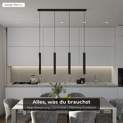 Adjustable Pendant Ceiling Light for Dining Room | Modern LED Hanging Lamp