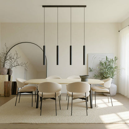 Adjustable Pendant Ceiling Light for Dining Room | Modern LED Hanging Lamp