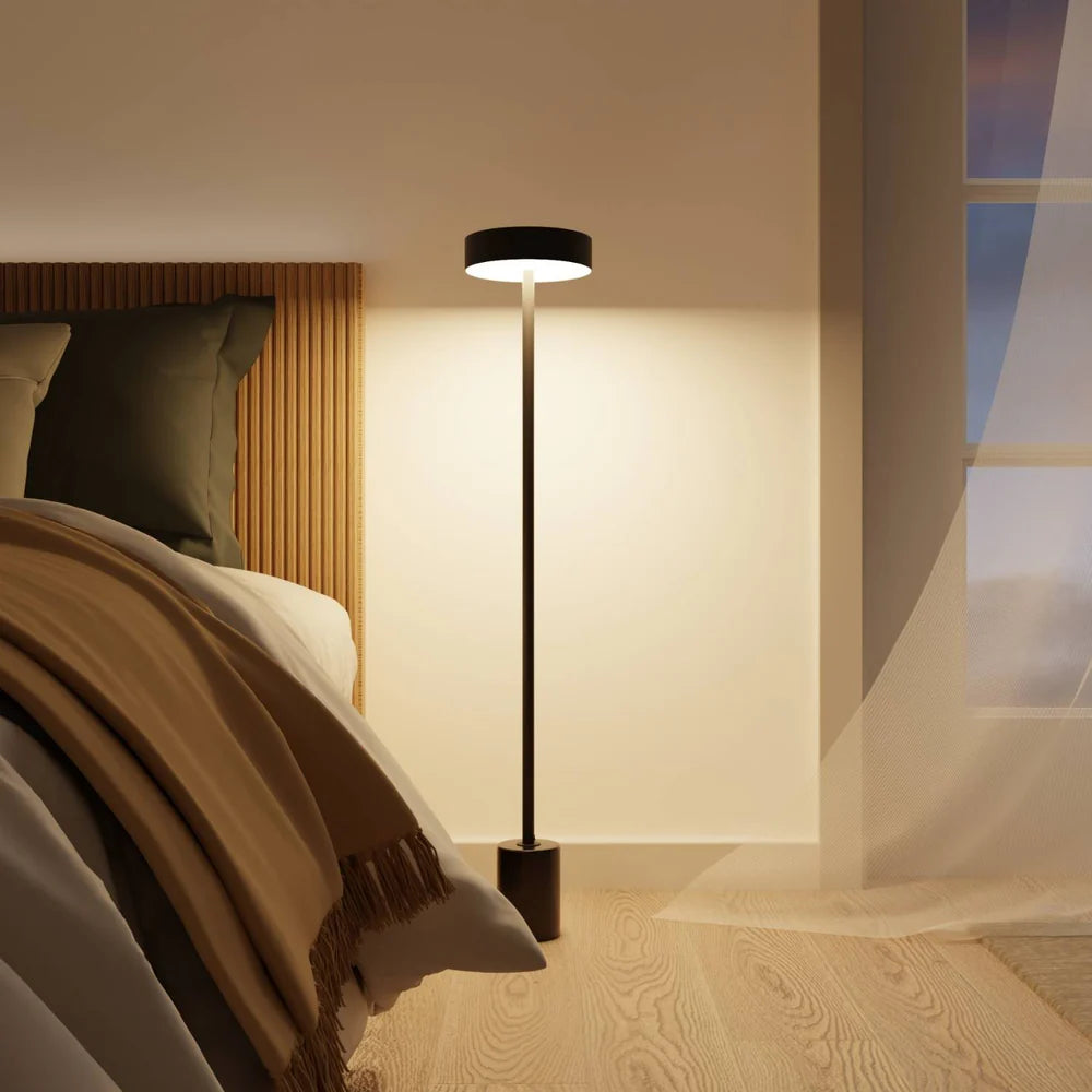 Cordless Outdoor Floor Lamp with Rechargeable Battery | Standing Light for Garden
