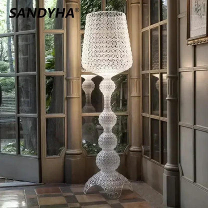 Modern Sculptural Floor Lamp | Decorative Standing Light for Living Room & Bedroom