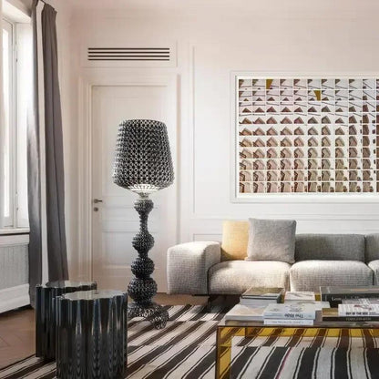Modern Sculptural Floor Lamp | Decorative Standing Light for Living Room & Bedroom