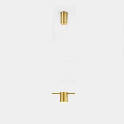 Modern LED Pendant Ceiling Light in Black and Gold | Stylish Dining Room Chandelier
