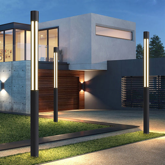 Outdoor LED Bollard Wall Lamp for Garden and Pathway | Modern Waterproof Post Light