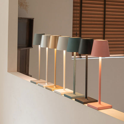 Rechargeable LED Table Lamp with Touch Control | Modern Bedside and Dining Light