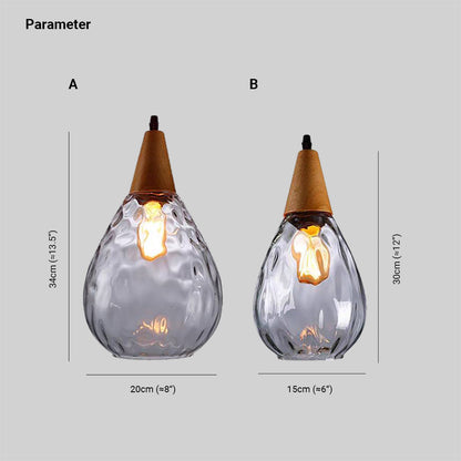 Pendant Ceiling Light | Modern Glass Hanging Lamp