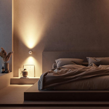 Dimmable LED Wall Light Sconce | Modern Adjustable Indoor Bedroom Lamp