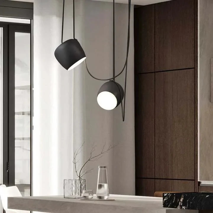 Modern Multi Dimmable Ceiling Light with Adjustable Heads | Elegant Pendant Lamp