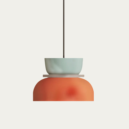 Modern Nordic Pendant Ceiling Light in Colour Block Design | Stylish Ceiling Lamp