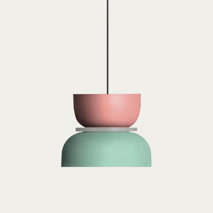 Modern Nordic Pendant Ceiling Light in Colour Block Design | Stylish Ceiling Lamp