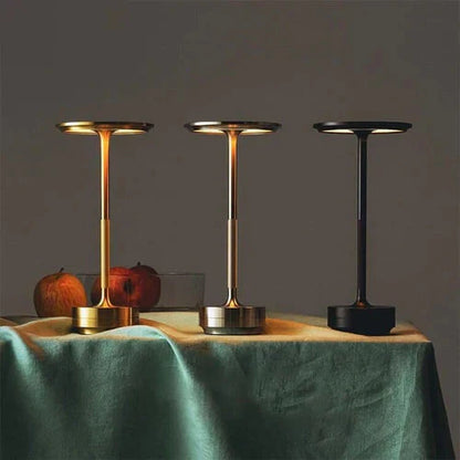 Rechargeable LED Table Lamp with Adjustable Brightness | Modern Bedside Light