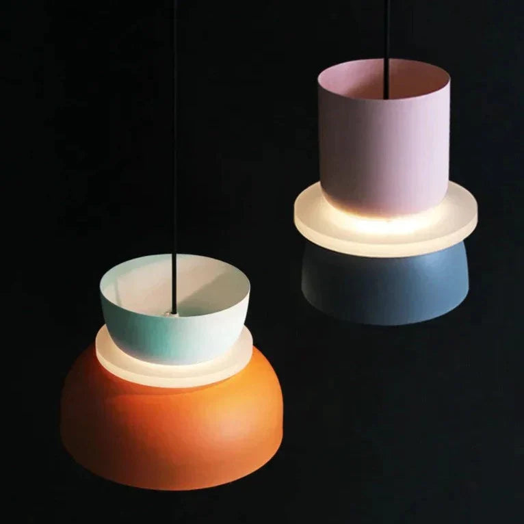 Nordic Pastel Ceiling Lamp | Modern Scandinavian Pendant Light