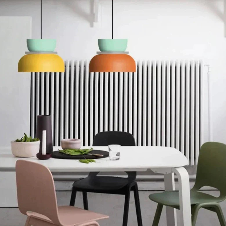 Nordic Pastel Ceiling Lamp | Modern Scandinavian Pendant Light