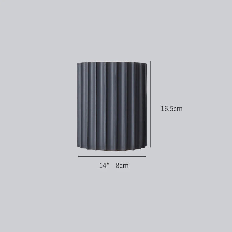 Ribbed Wall Lamp | Modern Sconce Light for Bedroom or Living Room