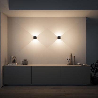 Modern LED Wall Light Sconce | Adjustable Indoor Outdoor Wall Lamp for Bedroom