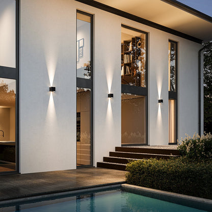 Modern LED Wall Light Sconce | Adjustable Indoor Outdoor Wall Lamp for Bedroom