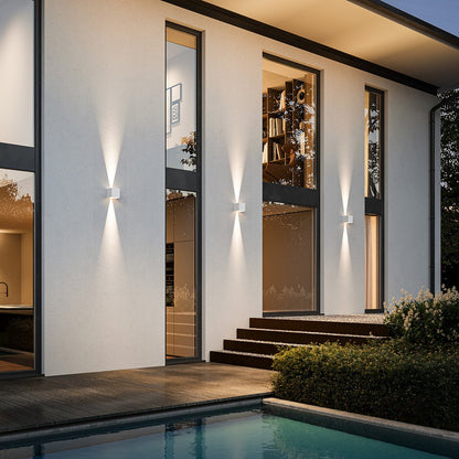 Modern LED Wall Light Sconce | Adjustable Indoor Outdoor Wall Lamp for Bedroom