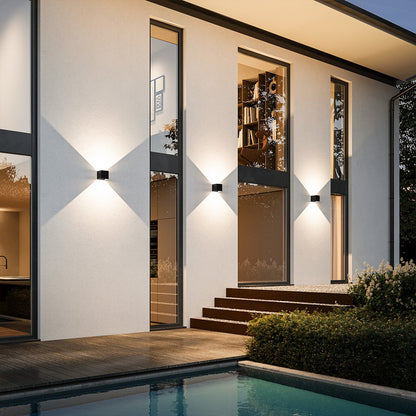 Modern LED Wall Light Sconce | Adjustable Indoor Outdoor Wall Lamp for Bedroom